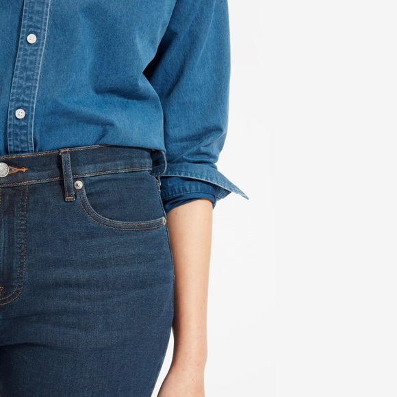 EVERLANE_ The Authentic Stretch Mid-Rise Skinny Size 27 - Picture 4 of 12